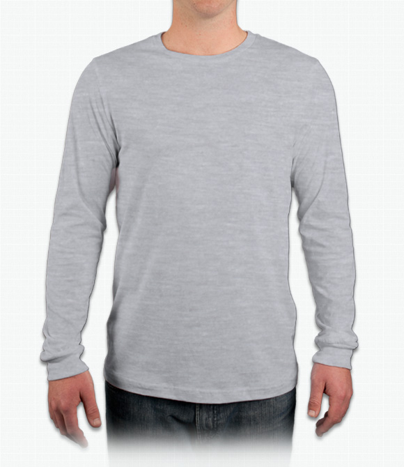 grey long sweatshirt