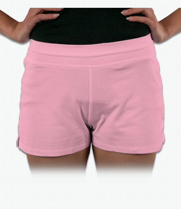 Custom Bella Ladies Cotton/Spandex Fitness Shorts - Design Online