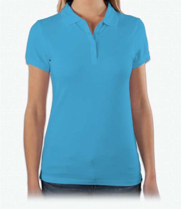 Bella Ladies 5.6 oz. Cotton/Spandex Mini Pique Polo image