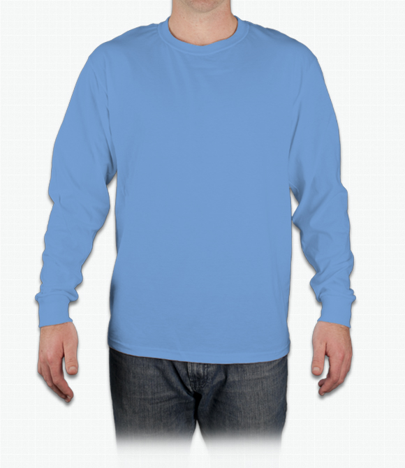 fruit of the loom select long sleeve t shirts