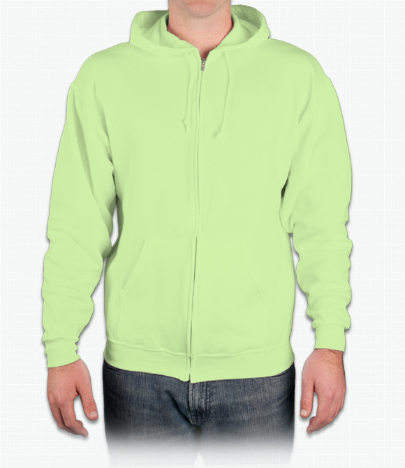 jerzees zip up hoodie