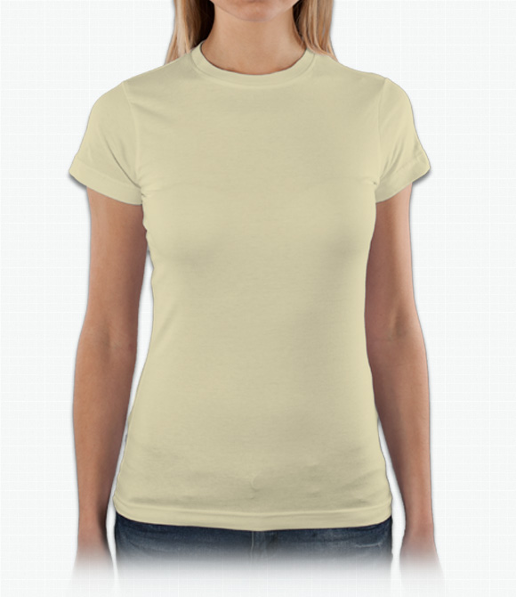 LAT Ladies Junior Fine Jersey Longer Length T-Shirt image