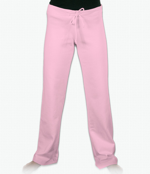 Bella Ladies 7.5 oz. Fleece Straight Leg Sweatpants image