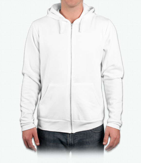 Canvas Unisex 8.2 oz. Triblend Full-Zip Hoodie