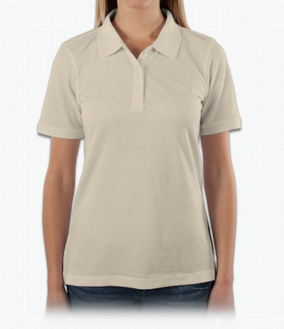 Harriton Ladies 5.6 oz. Easy Blend Polo image