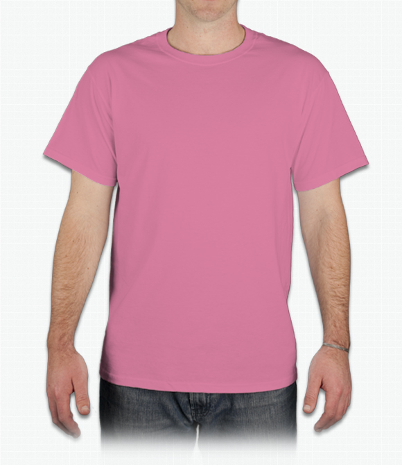 Fruit of the deals loom pink muscle t-shirt