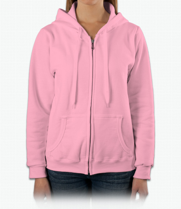 Gildan women's clearance zip hoodie