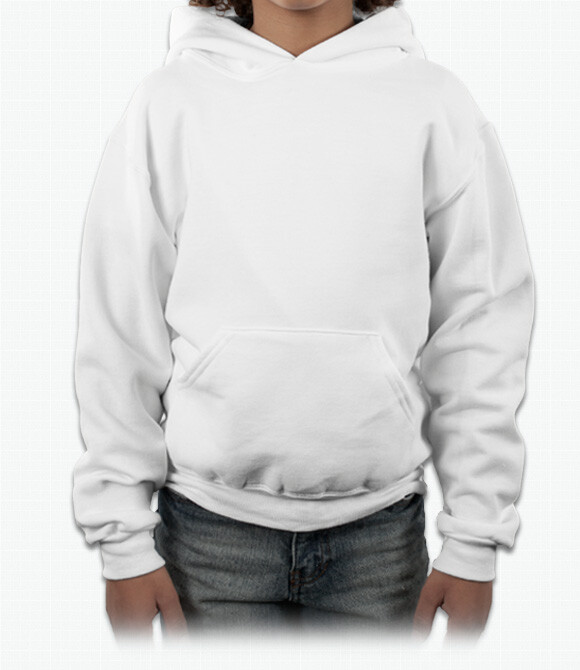 Custom Youth Shirts - Port & Company Port & Company Youth Core Fleece Pullover Hooded Sweatshirt