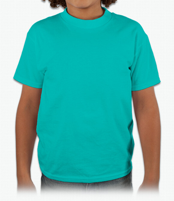 Custom Youth T-Shirts - Hanes Hanes Youth ComfortSoft Cotton T-Shirt