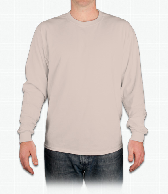 Cheap Custom Hanes Beefy T Long Sleeve T Shirt Printed With Your