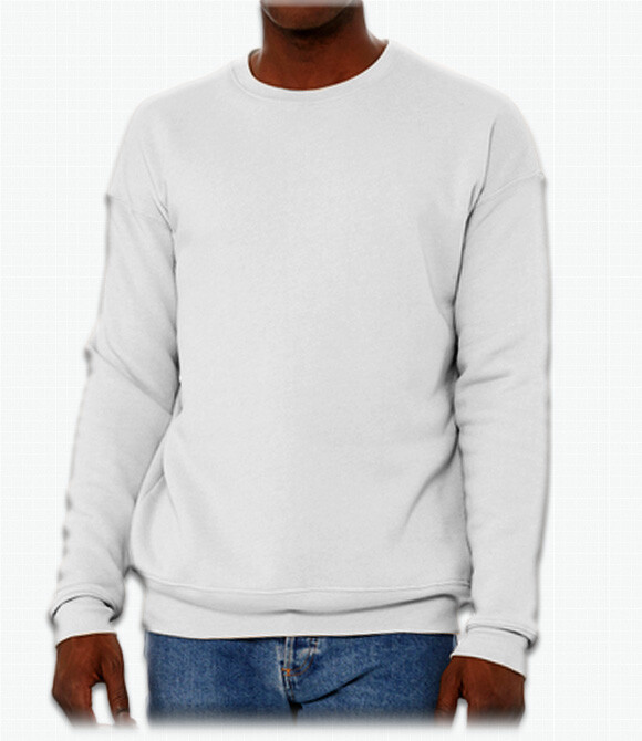 Custom Sweatshirts - Bella Canvas Bella + Canvas Unisex Drop Shoulder Fleece