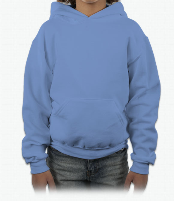 Jerzees Youth 50/50 Hooded Sweatshirt image