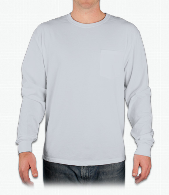 Cheap Custom Canvas Filmore Long-Sleeve T-Shirt - Printed With Your Design