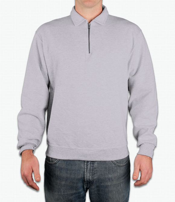 Jerzees half hot sale zip pullover